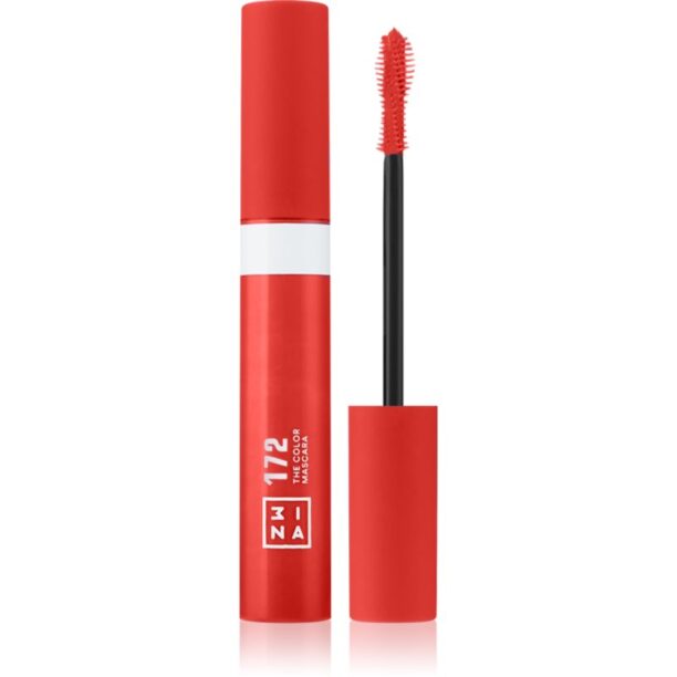 3INA The Color Mascara mascara culoare 172 - Electric orange 14 ml preţ