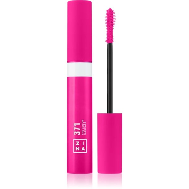 3INA The Color Mascara mascara culoare 371 - Vivid pink 14 ml preţ