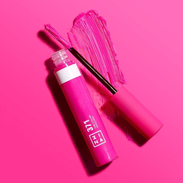 Original 3INA The Color Mascara mascara culoare 371 - Vivid pink 14 ml