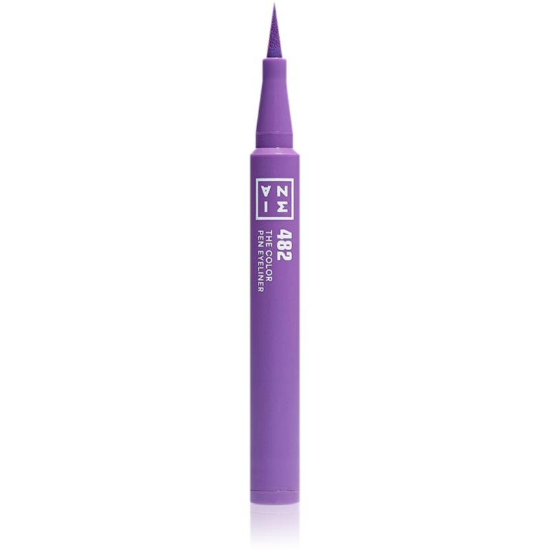 3INA The Color Pen Eyeliner Mini tuș de ochi tip cariocă culoare 482 - Purple 0