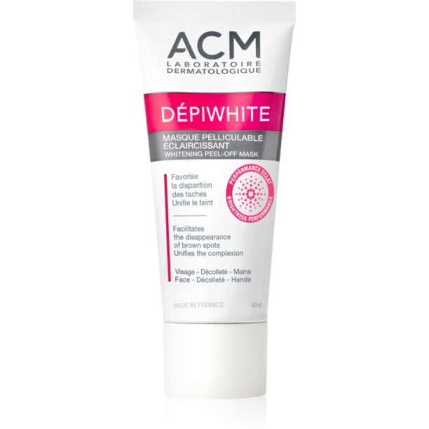 ACM Dépiwhite mască exfoliantă impotriva petelor 40 ml preţ