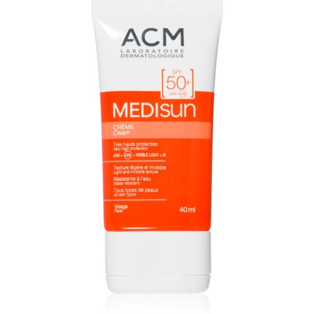 ACM Medisun protectie solara rezistenta la apa pentru fata SPF 50+ 40 ml