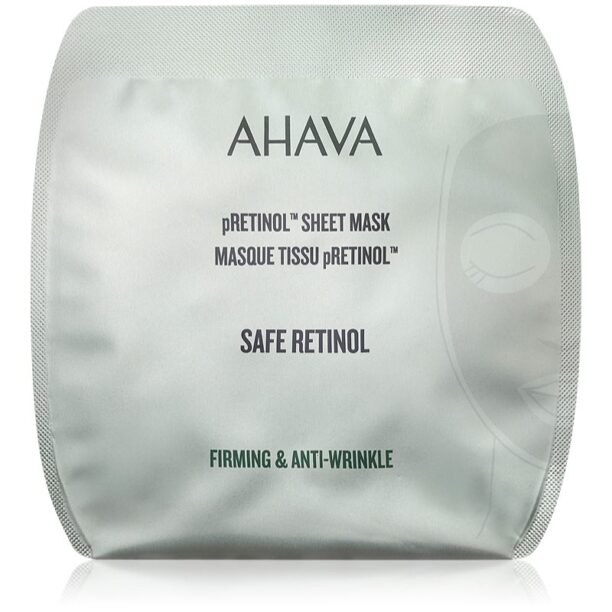 AHAVA Safe Retinol mască textilă pentru netezire cu retinol 1 buc preţ