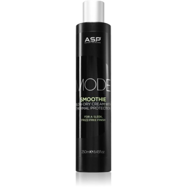 ASP MODE Smoothie crema termo-protectoare pentru netezirea parului indisciplinat 250 ml