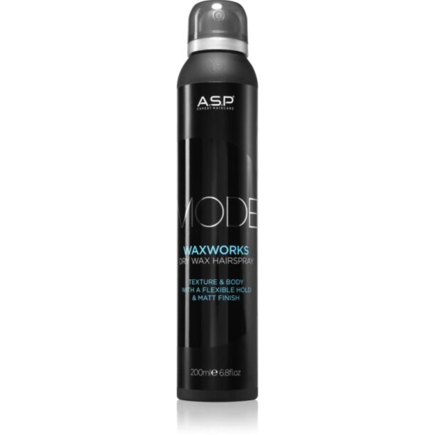 ASP MODE Wax Works ceara pentru styling pentru păr 200 ml