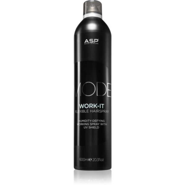 ASP MODE Work-it fixativ păr pentru fixare medie 600 ml