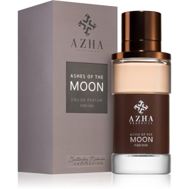 Cumpăra AZHA Perfumes Ashes of the Moon Eau de Parfum pentru bărbați 100 ml