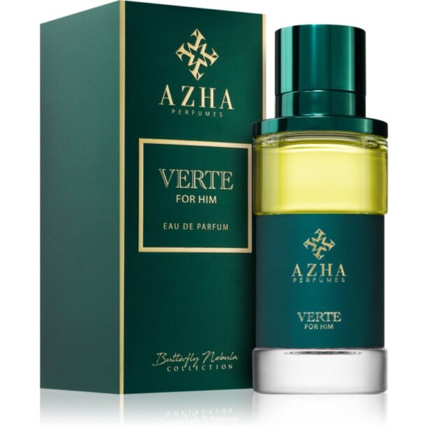 Cumpăra AZHA Perfumes Verte Eau de Parfum pentru bărbați 100 ml