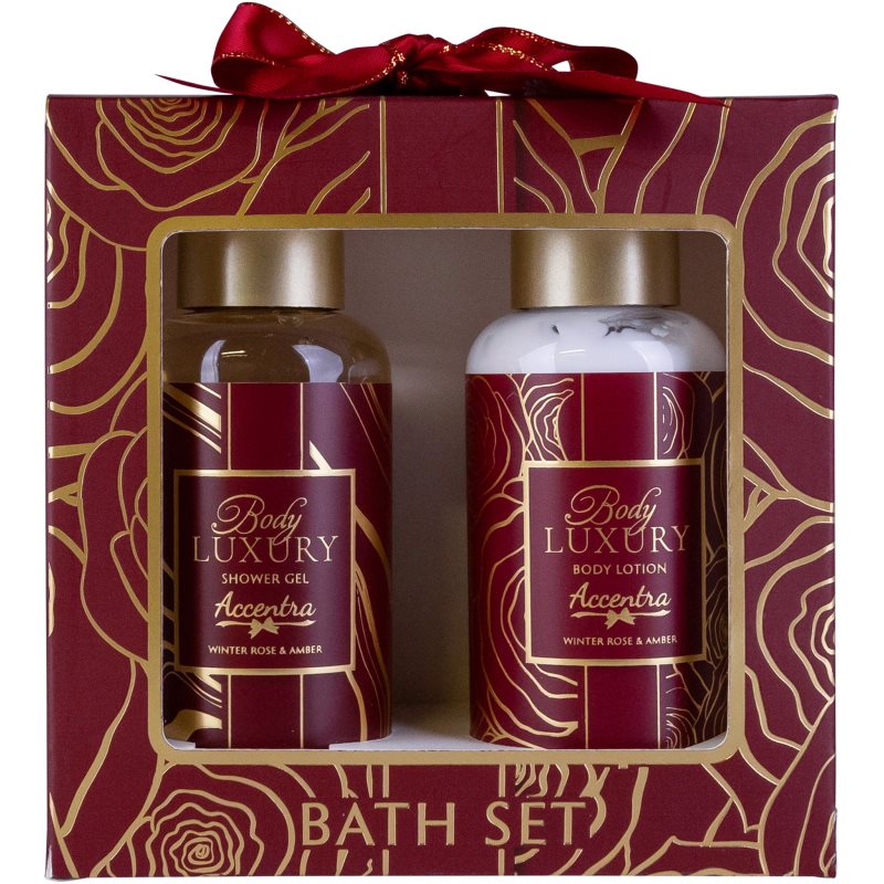 Accentra Body Luxury Winter Rose & Amber set cadou pentru baie