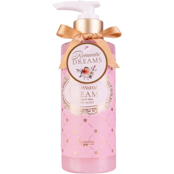 Accentra Romantic Dreams Tea Rose & Velvet Săpun lichid pentru mâini cu pompa 200 ml