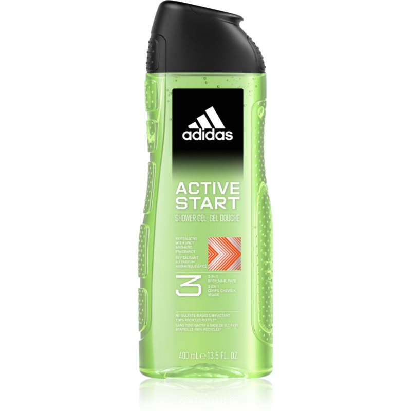 Adidas 3 Active Start gel de duș pentru bărbați 400 ml preţ