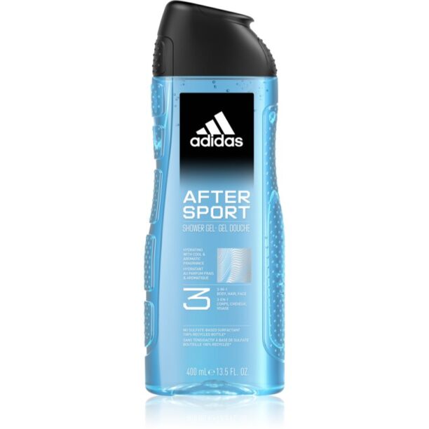 Adidas After Sport gel de duș pentru bărbați 400 ml preţ