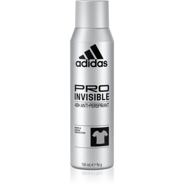 Adidas Pro Invisible antiperspirant impotriva petelor albe pentru barbati 150 ml preţ