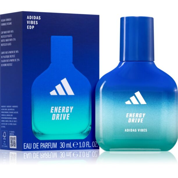 Cumpăra Adidas Vibes Energy Drive Eau de Parfum unisex 30 ml