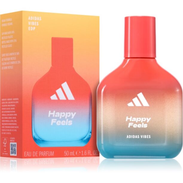 Cumpăra Adidas Vibes Happy Feels Eau de Parfum unisex 50 ml