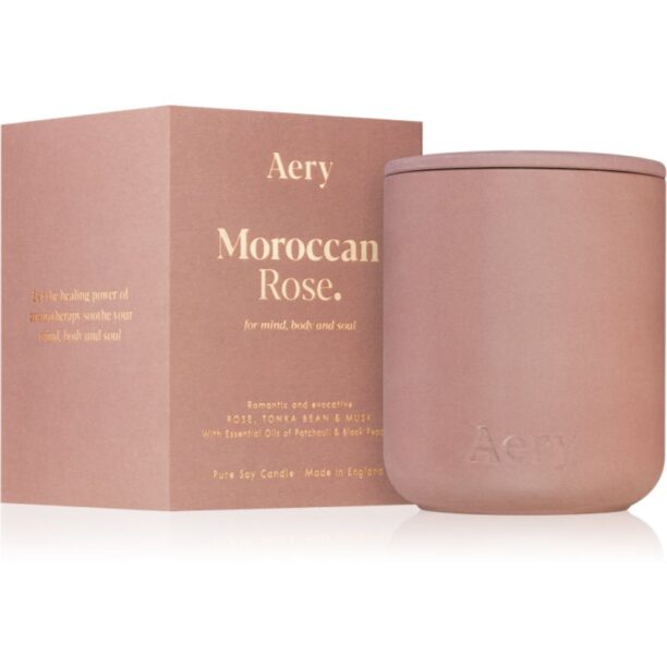 Cumpăra Aery Fernweh Moroccan Rose lumânare parfumată 280 g