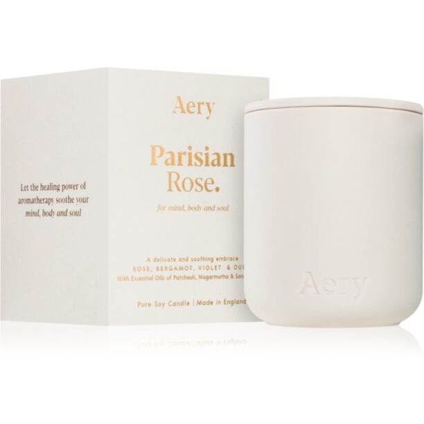 Cumpăra Aery Fernweh Parisian Rose lumânare parfumată 280 g