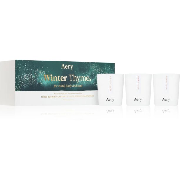 Aery Winter Wonderland Candle Gift Set set cadou preţ