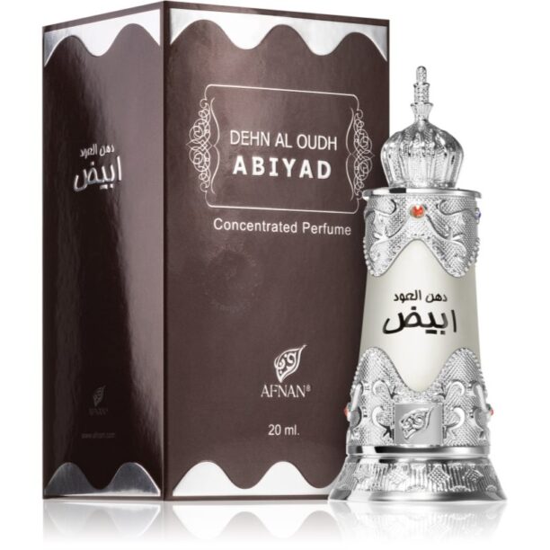 Afnan Dehn Al Oudh Abiyad ulei parfumat unisex 20 ml preţ