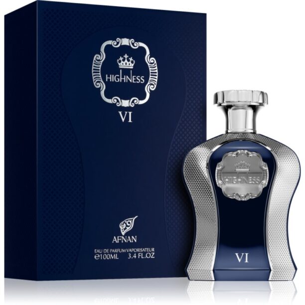 Original Afnan Highness VI Eau de Parfum pentru bărbați 100 ml