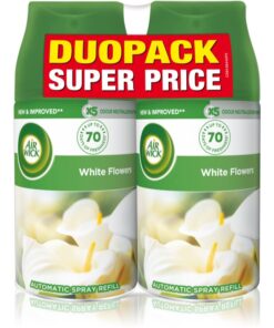 Air Wick Freshmatic White Flowers odorizant de camera rezervă cu parfum DUO 2x250 ml