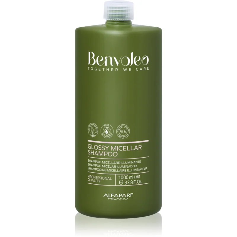 Alfaparf Milano Benvoleo Glossy șampon micelar pentru utilizarea de zi cu zi 1000 ml preţ