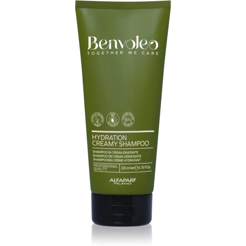 Alfaparf Milano Benvoleo Hydration sampon hidratant pentru toate tipurile de păr 200 ml