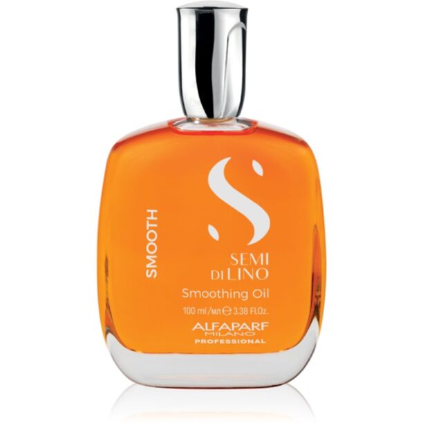 Alfaparf Milano Semi di Lino Smooth ulei pentru netezire pentru par indisciplinat 100 ml