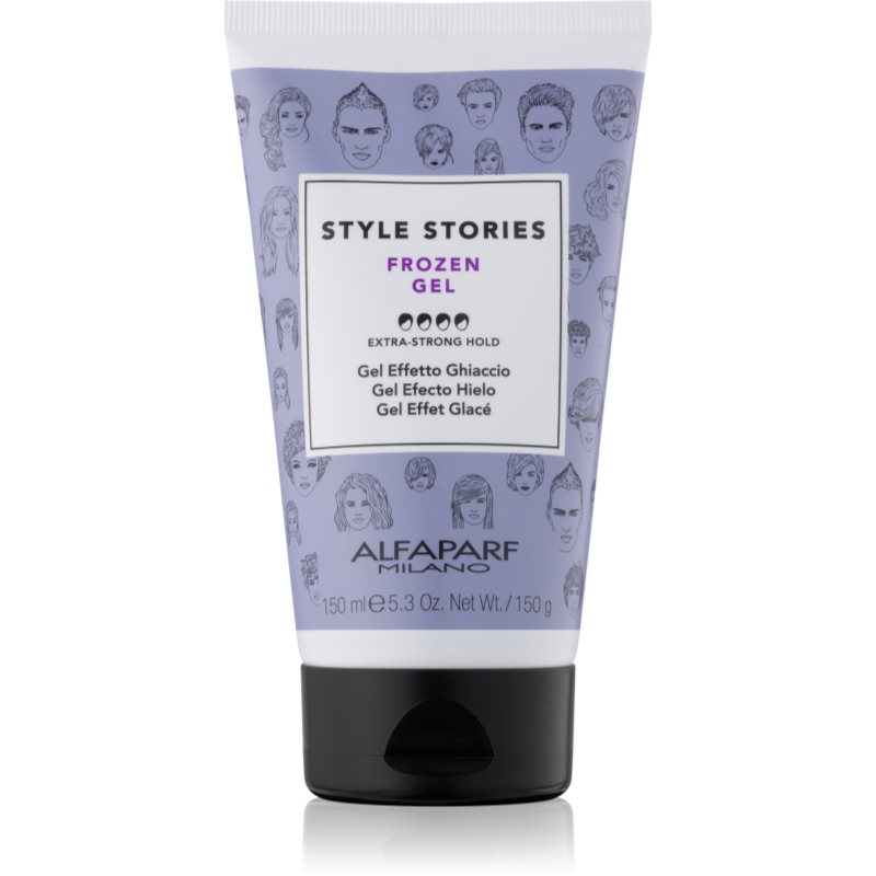 Alfaparf Milano Style Stories The Range Gel gel de păr cu efect răcoritor fixare foarte puternica Frozen Gel 150 ml