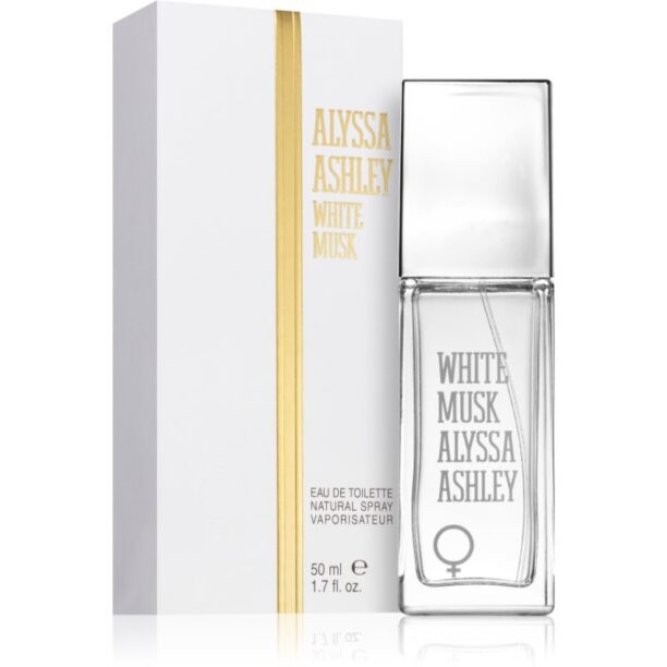 Cumpăra Alyssa Ashley Ashley White Musk Eau de Toilette pentru femei 50 ml