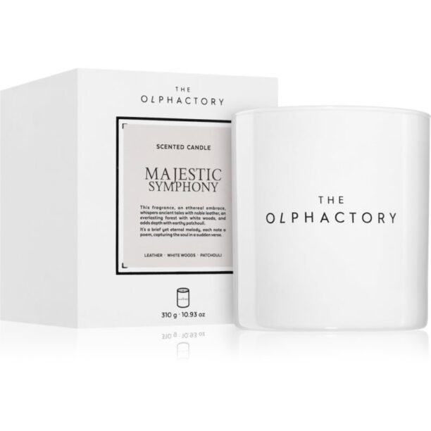 Ambientair The Olphactory White Insignia Majestic Symphony lumânare parfumată 310 g preţ