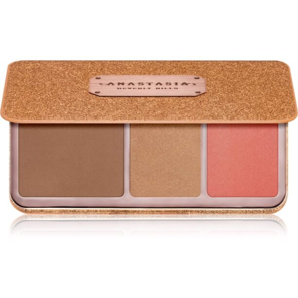 Anastasia Beverly Hills Face Palette paleta pentru bronzare culoare Off to Costa Rica 17