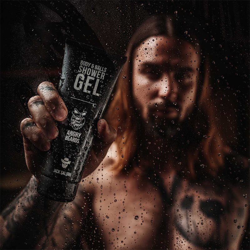 Angry Beards Jack Saloon Shower Gel gel de dus hidratant pentru bărbați 230 ml preţ