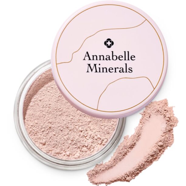 Cumpăra Annabelle Minerals Radiant Mineral Foundation pudra pentru make up cu minerale pentru o piele mai luminoasa culoare Natural Light 4 g