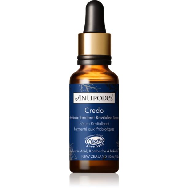 Antipodes Credo Probiotic Anti-Blemish Serum ser revitalizant cu probiotice 30 ml