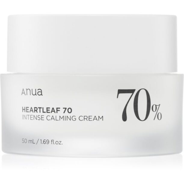 Anua Heartleaf 70% Intense Calming Cream crema intens hidratanta si calmanta pentru toate tipurile de ten