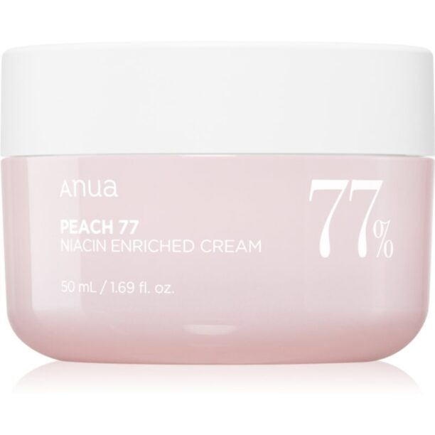 Anua Peach 77% Niacin Enriched Cream crema pentru refacerea umiditatii 50 ml preţ