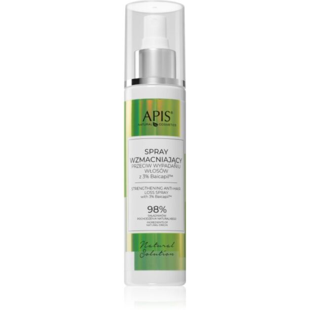 Apis Natural Cosmetics Natural Solution 3% Baicapil tonic spray impotriva caderii parului 150 ml preţ