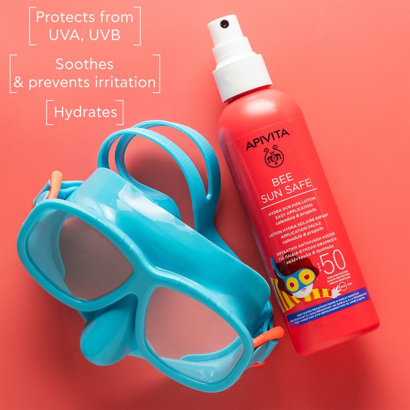Apivita Bee Sun Safe Kids Spray SPF50 lapte de soare pentru copii SPF 50 200 ml preţ