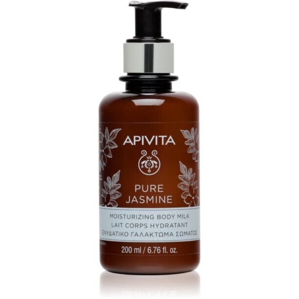 Apivita Pure Jasmine Body Milk loțiune de corp hidratantă 200 ml