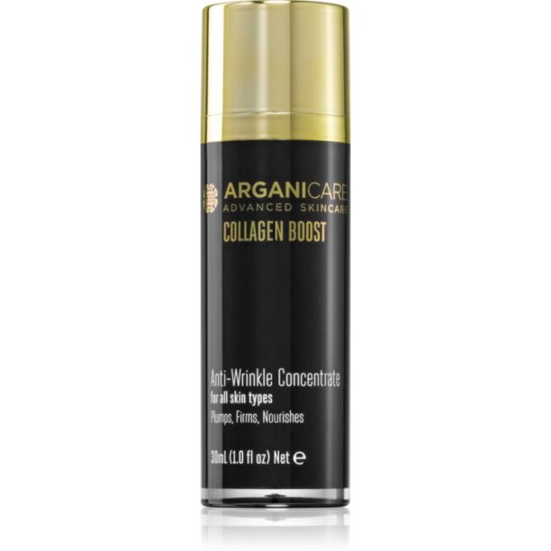 Arganicare Collagen Boost Anti-Wrinkle Concentrate concentrat anti-rid pentru un aspect intinerit 30 ml