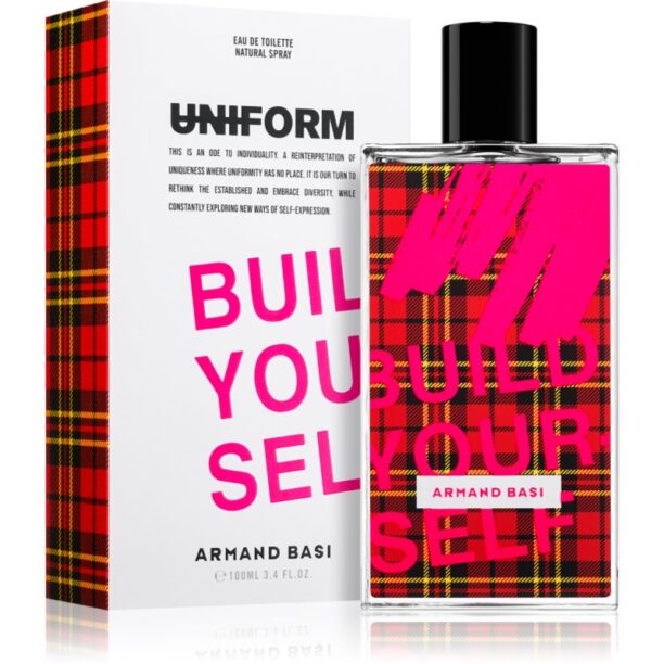 Cumpăra Armand Basi Build Your-Self Eau de Toilette unisex 100 ml