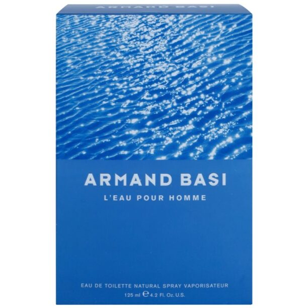 Cumpăra Armand Basi L'Eau Pour Homme Eau de Toilette pentru bărbați 125 ml