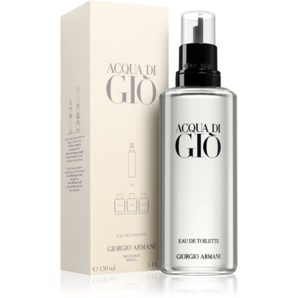 Cumpăra Armani Acqua di Giò Eau de Toilette rezervă pentru bărbați 150 ml