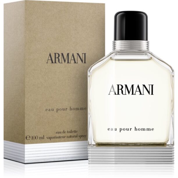 Armani Eau Pour Homme Eau de Toilette pentru bărbați 100 ml preţ