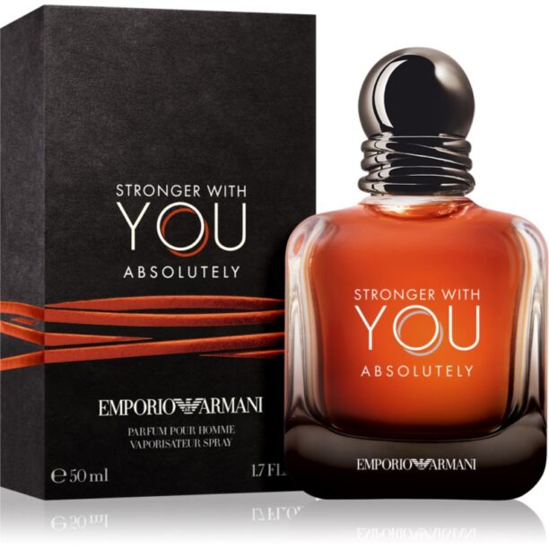 Cumpăra Armani Emporio Stronger With You Absolutely parfum pentru bărbați 50 ml