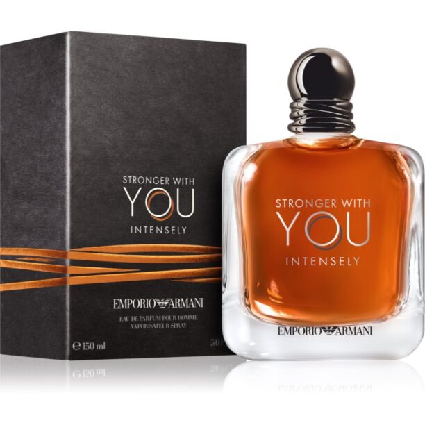 Cumpăra Armani Emporio Stronger With You Intensely Eau de Parfum pentru bărbați 150 ml