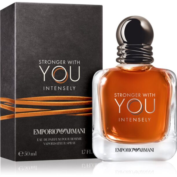 Armani Emporio Stronger With You Intensely Eau de Parfum pentru bărbați 50 ml preţ