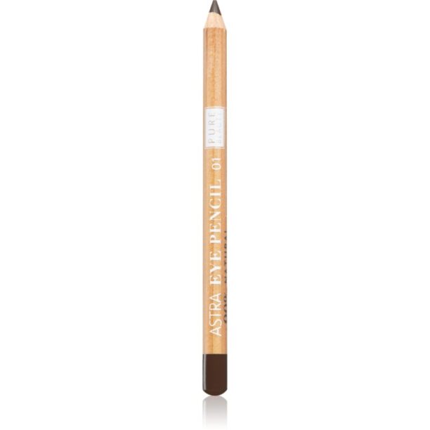 Astra Make-up Pure Beauty Eye Pencil creion kohl pentru ochi culoare 02 Brown 1