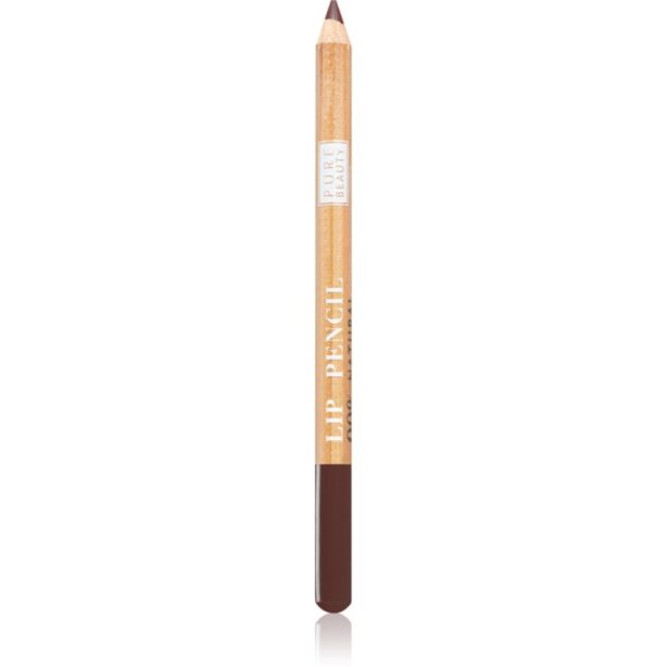 Astra Make-up Pure Beauty Lip Pencil creion contur buze natural culoare 01 Mahogany 1